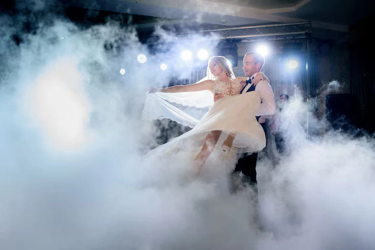 humo casamiento baile inolvidable